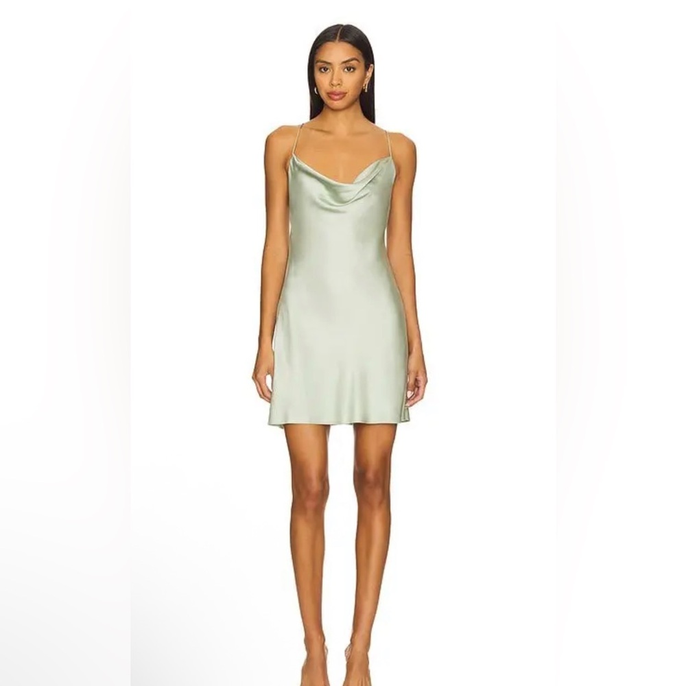 RESET by Jane Elegant Mint Green Mini Dress